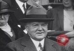 Standbild Präsident Herbert Hoover Philadelphia Pennsylvania USA, 1931, aus Sekunde 19 historischem Filmmaterial Videoclip 65675075506