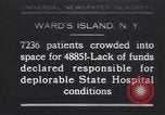 Standbild Patienten Wards Island New York USA, 1930, aus Sekunde 1 historischem Filmmaterial Videoclip 65675075510