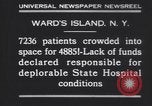 Standbild Patienten Wards Island New York USA, 1930, aus Sekunde 10 historischem Filmmaterial Videoclip 65675075510