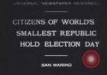 Standbild marschierenden Truppen Republik San Marino, 1930, aus Sekunde 1 historischem Filmmaterial Videoclip 65675075514