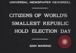 Standbild marschierenden Truppen Republik San Marino, 1930, aus Sekunde 3 historischem Filmmaterial Videoclip 65675075514