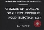Standbild marschierenden Truppen Republik San Marino, 1930, aus Sekunde 4 historischem Filmmaterial Videoclip 65675075514