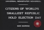 Standbild marschierenden Truppen Republik San Marino, 1930, aus Sekunde 5 historischem Filmmaterial Videoclip 65675075514