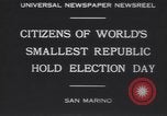 Standbild marschierenden Truppen Republik San Marino, 1930, aus Sekunde 9 historischem Filmmaterial Videoclip 65675075514