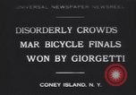Image of bicycle race New York United States USA, 1930, second 1 stock footage video 65675075515
