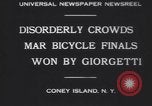 Image of bicycle race New York United States USA, 1930, second 7 stock footage video 65675075515
