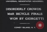 Image of bicycle race New York United States USA, 1930, second 8 stock footage video 65675075515