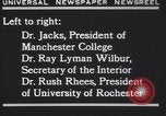 Image of Rush Rhees Rochester New York USA, 1930, second 41 stock footage video 65675075516