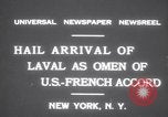 Image of Pierre Laval New York United States USA, 1931, second 9 stock footage video 65675075517