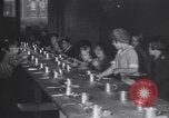 Image of free meals for children during great depression Chicago Illinois USA, 1931, second 35 stock footage video 65675075518
