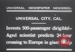 Image of airship Universal City California USA, 1931, second 1 stock footage video 65675075520