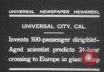 Image of airship Universal City California USA, 1931, second 9 stock footage video 65675075520