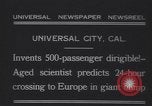 Image of airship Universal City California USA, 1931, second 11 stock footage video 65675075520