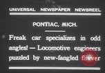 Image of Four wheel steering car Pontiac Michigan USA, 1931, second 3 stock footage video 65675075521