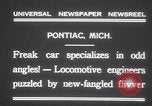 Image of Four wheel steering car Pontiac Michigan USA, 1931, second 9 stock footage video 65675075521