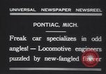 Image of Four wheel steering car Pontiac Michigan USA, 1931, second 11 stock footage video 65675075521
