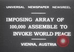 Image of President Wilhelm Miklas Vienna Austria, 1931, second 1 stock footage video 65675075522