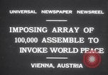 Image of President Wilhelm Miklas Vienna Austria, 1931, second 6 stock footage video 65675075522