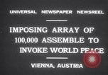 Image of President Wilhelm Miklas Vienna Austria, 1931, second 7 stock footage video 65675075522