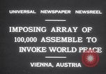 Image of President Wilhelm Miklas Vienna Austria, 1931, second 9 stock footage video 65675075522
