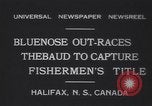Image of Gertrude L Thebaud schooner Halifax Nova Scotia, 1931, second 9 stock footage video 65675075523