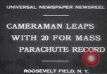 Immagine di Paracadutisti Garden City New York USA, 1930, secondo 1 filmato di repertorio 65675075536