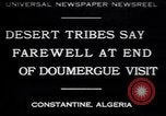 Image Gaston Doumergue Constantine en Algérie, 1930, de la seconde 1 séquences d'archives historiques vidéo 65675075540