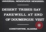 Image Gaston Doumergue Constantine en Algérie, 1930, de la seconde 3 séquences d'archives historiques vidéo 65675075540