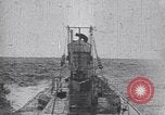 Image of German U-boat Mediterranean Sea, 1916, second 47 stock footage video 65675075552