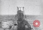 Image of German U-boat Mediterranean Sea, 1916, second 50 stock footage video 65675075552