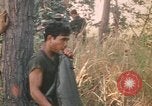 Image of Montagnard soldiers Pleiku South Vietnam, 1969, second 3 stock footage video 65675075556