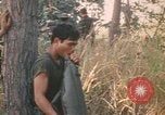 Image of Montagnard soldiers Pleiku South Vietnam, 1969, second 5 stock footage video 65675075556
