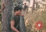 Image of Montagnard soldiers Pleiku South Vietnam, 1969, second 9 stock footage video 65675075556