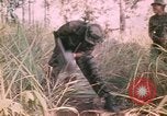 Image of Montagnard soldiers Pleiku South Vietnam, 1969, second 18 stock footage video 65675075556