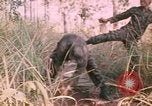 Image of Montagnard soldiers Pleiku South Vietnam, 1969, second 20 stock footage video 65675075556