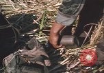 Image of Montagnard soldiers Pleiku South Vietnam, 1969, second 53 stock footage video 65675075556