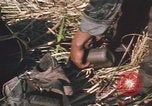 Image of Montagnard soldiers Pleiku South Vietnam, 1969, second 54 stock footage video 65675075556