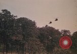 Image of UH-1D Iroquois helicopters Pleiku South Vietnam, 1969, second 12 stock footage video 65675075563