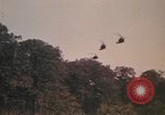 Image of UH-1D Iroquois helicopters Pleiku South Vietnam, 1969, second 14 stock footage video 65675075563