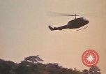 Image of UH-1D Iroquois helicopters Pleiku South Vietnam, 1969, second 29 stock footage video 65675075563
