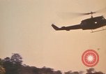 Image of UH-1D Iroquois helicopters Pleiku South Vietnam, 1969, second 31 stock footage video 65675075563