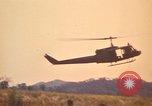 Image of UH-1D Iroquois helicopters Pleiku South Vietnam, 1969, second 35 stock footage video 65675075563