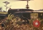 Image of UH-1D Iroquois helicopters Pleiku South Vietnam, 1969, second 46 stock footage video 65675075563