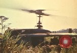Image of UH-1D Iroquois helicopters Pleiku South Vietnam, 1969, second 54 stock footage video 65675075563