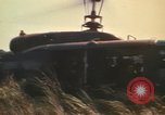 Image of UH-1D Iroquois helicopters Pleiku South Vietnam, 1969, second 56 stock footage video 65675075563