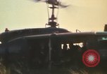 Image of UH-1D Iroquois helicopters Pleiku South Vietnam, 1969, second 57 stock footage video 65675075563