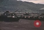 Image of army jeeps Da Nang Vietnam, 1972, second 6 stock footage video 65675075579