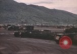 Image of army jeeps Da Nang Vietnam, 1972, second 15 stock footage video 65675075579