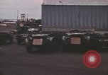 Image of army jeeps Da Nang Vietnam, 1972, second 23 stock footage video 65675075579