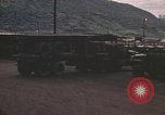 Image of army jeeps Da Nang Vietnam, 1972, second 33 stock footage video 65675075579